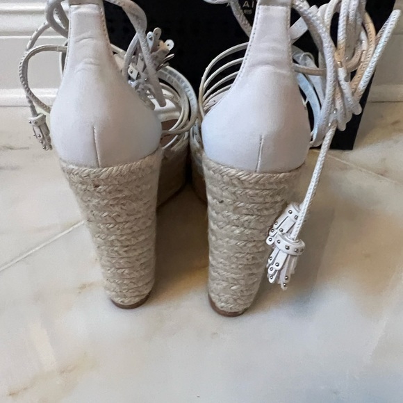 NWT Alaia Espadrille Wedge